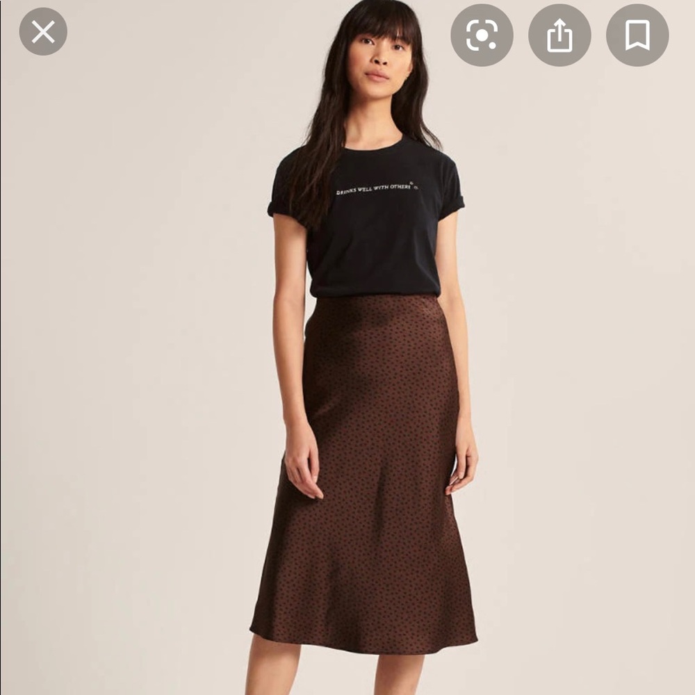 Abercrombie midi skirt